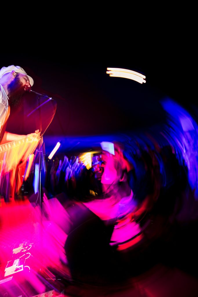 Konzertaufnahme mit Band auf der Bühne in Lennestadt, Sauerland, Eventfotografie