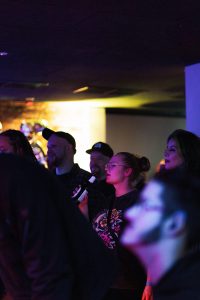 Konzertaufnahme mit Band auf der Bühne in Lennestadt, Sauerland, Eventfotografie