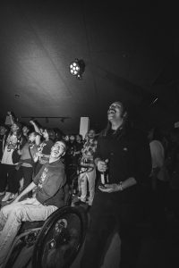 Konzertaufnahme mit Band auf der Bühne in Lennestadt, Sauerland, Eventfotografie