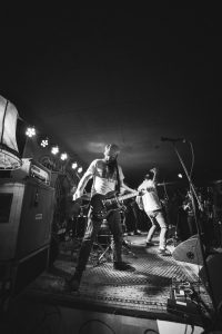 Konzertaufnahme mit Band auf der Bühne in Lennestadt, Sauerland, Eventfotografie