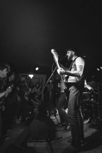 Konzertaufnahme mit Band auf der Bühne in Lennestadt, Sauerland, Eventfotografie
