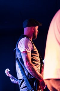 Konzertaufnahme mit Band auf der Bühne in Lennestadt, Sauerland, Eventfotografie